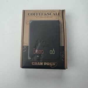 GRAM PRES Digital Coffee Scale CS-016 2000g Timer Pour Over Coffee New